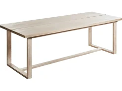 Havebord AZZANELLO 230 cm 100 cm Akacietræ Lysebrun