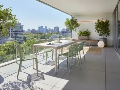 Havebord BARTICA 154 cm 84 cm Beige