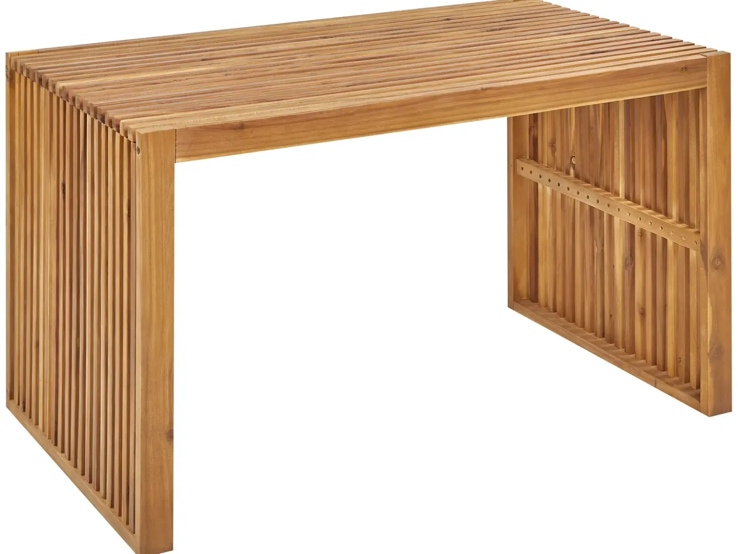 Havebord BELLANO 70 cm 120 cm Akacietræ Brun