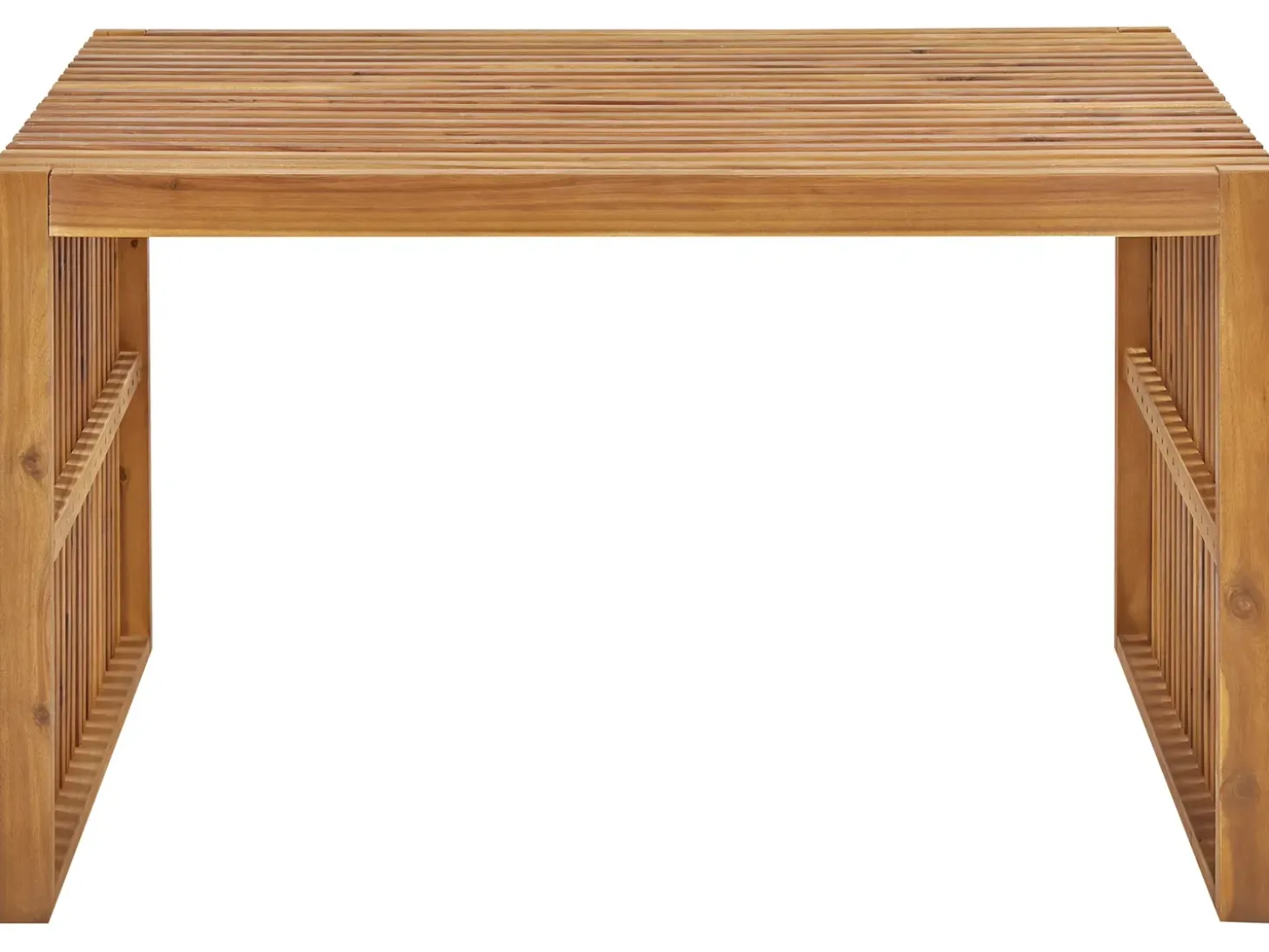 Havebord BELLANO 70 cm 120 cm Akacietræ Brun
