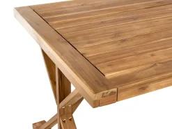 Havebord CALABRITTO 90 cm 180 cm Akacietræ Brun