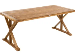 Havebord CALABRITTO 90 cm 180 cm Akacietræ Brun