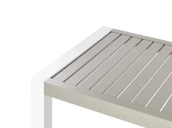 Havebord CASTELLA 120 cm 70 cm Metal Brungrå
