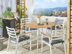 Havebord CAVOLI 105 cm 105 cm Brun