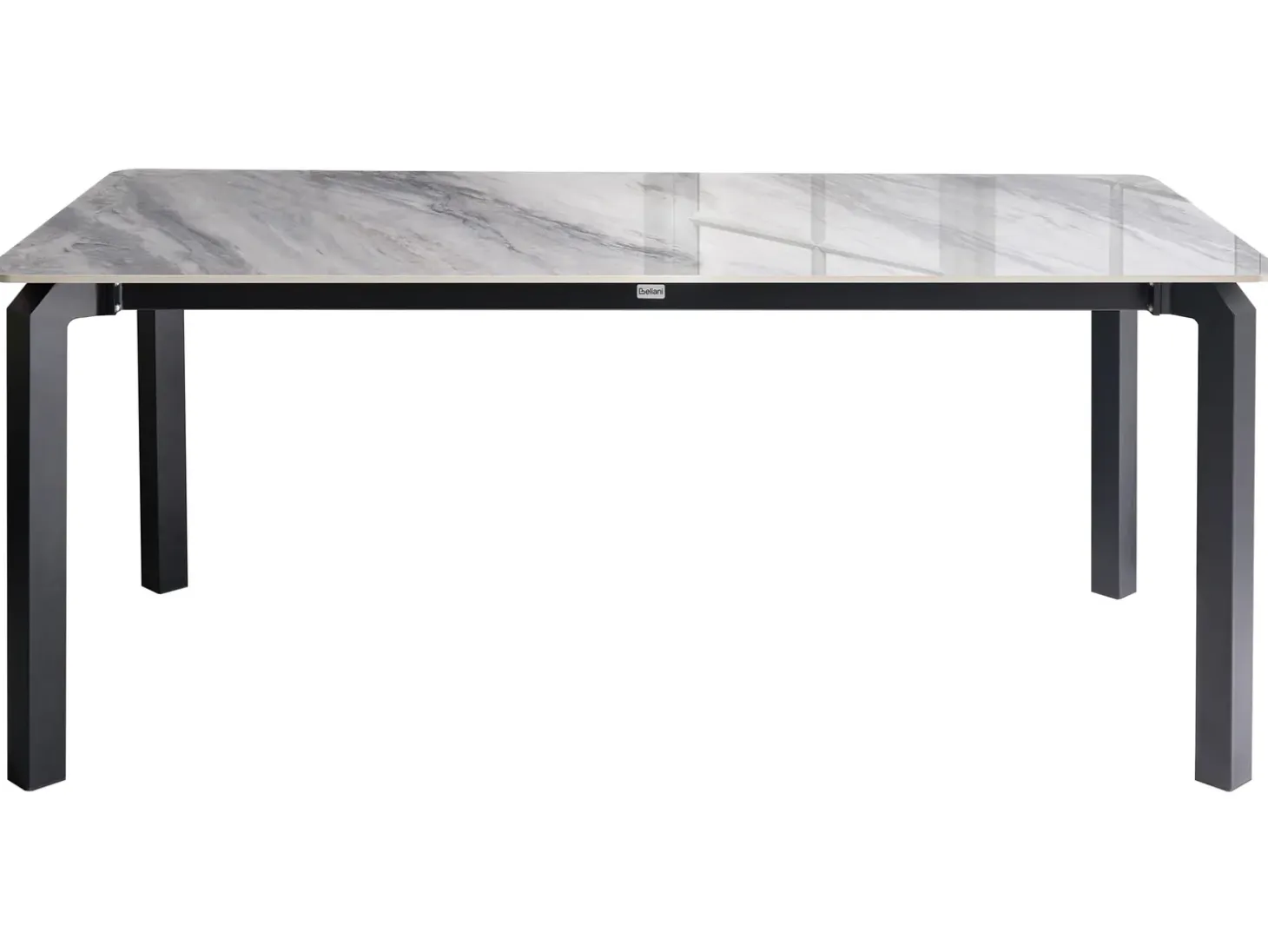 Havebord FELETTO 180 cm 90 cm Sten Grå marmor