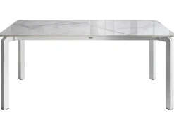 Havebord FELETTO 180 cm 90 cm Sten Hvid marmor