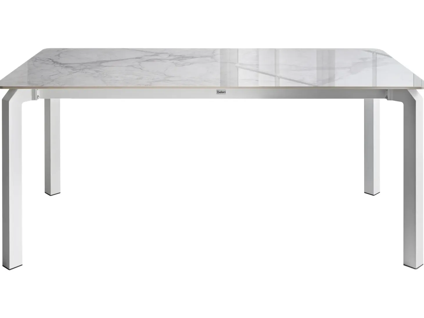 Havebord FELETTO 180 cm 90 cm Sten Hvid marmor