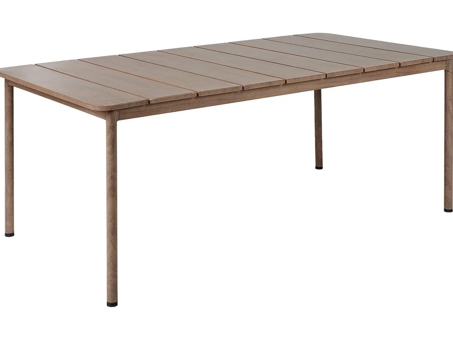 Havebord FLAVIA 185 cm 96 cm Metal Brun