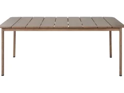 Havebord FLAVIA 185 cm 96 cm Metal Brun