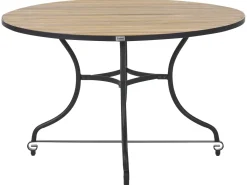 Havebord LASCARI 120 cm 120 cm Akacietræ Lysebrun
