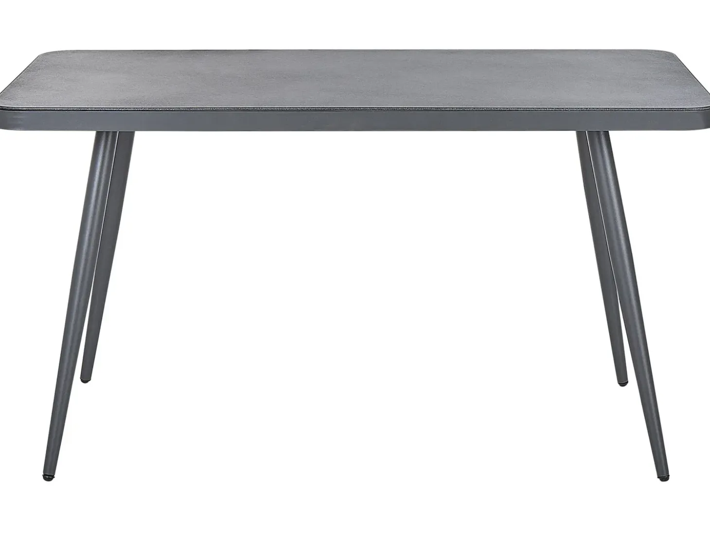 Havebord LIPARI 140 cm 80 cm Glas Grå