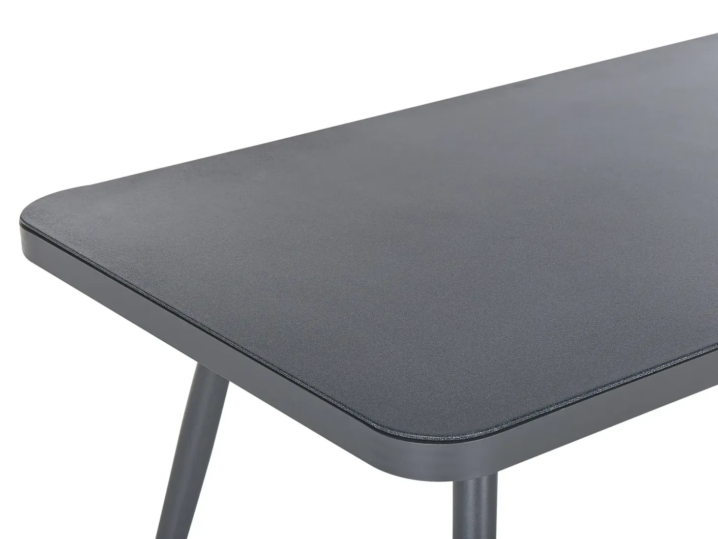 Havebord LIPARI 140 cm 80 cm Glas Grå