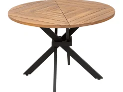 Havebord LISSONE 110 cm 110 cm Akacietræ Brun