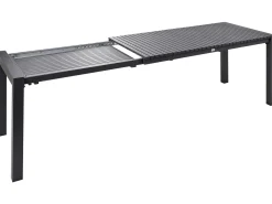 Havebord med udtræk ARDESIO 160/220 cm 90 cm Metal Mørkegrå