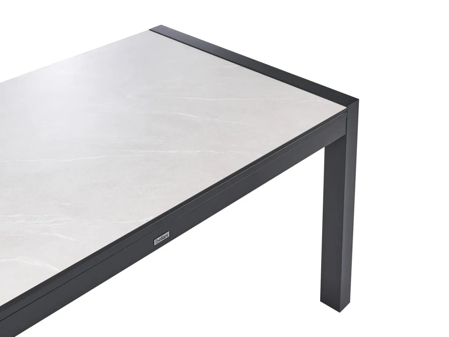 Havebord med udtræk BINASCO 160/220 cm 90 cm Beige
