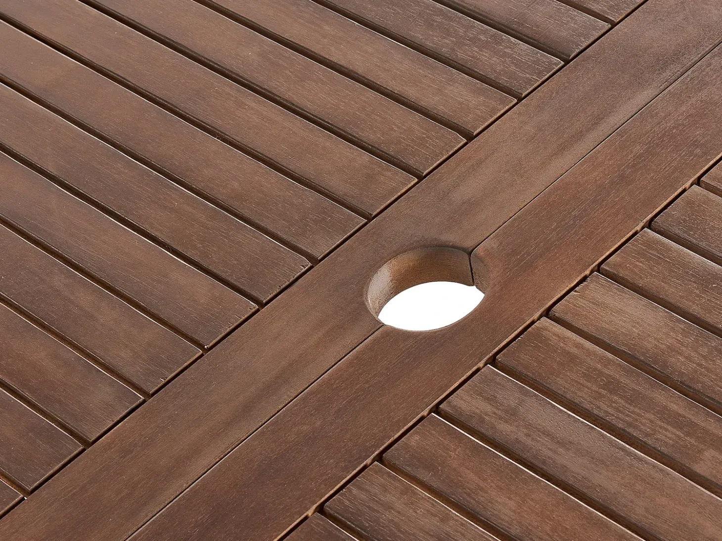 Havebord med udtræk CESANA 180/240 cm 100 cm Akacietræ Mørkebrun