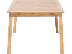 Havebord med udtræk CESANA 180/240 cm 100 cm Akacietræ Lysebrun