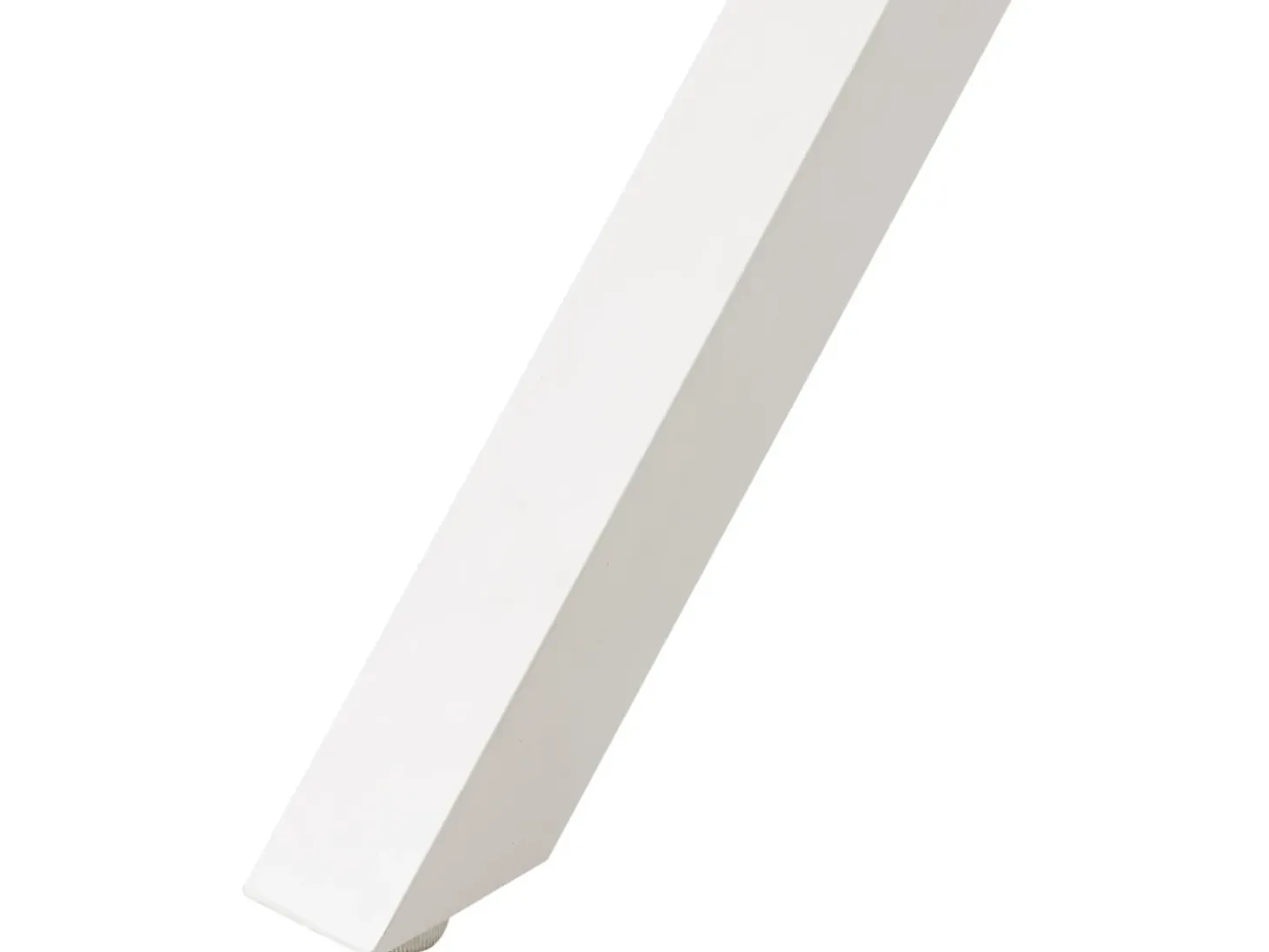 Havebord med udtræk FANES 184/242 cm 90 cm Metal Hvid