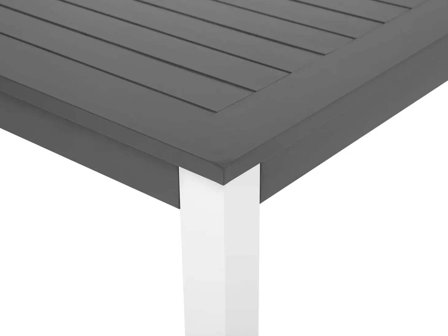 Havebord med udtræk PANCOLE 168/248 cm 100 cm Metal Grå