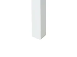 Havebord med udtræk SKALOMA 180/240 cm 90 cm Metal Hvid