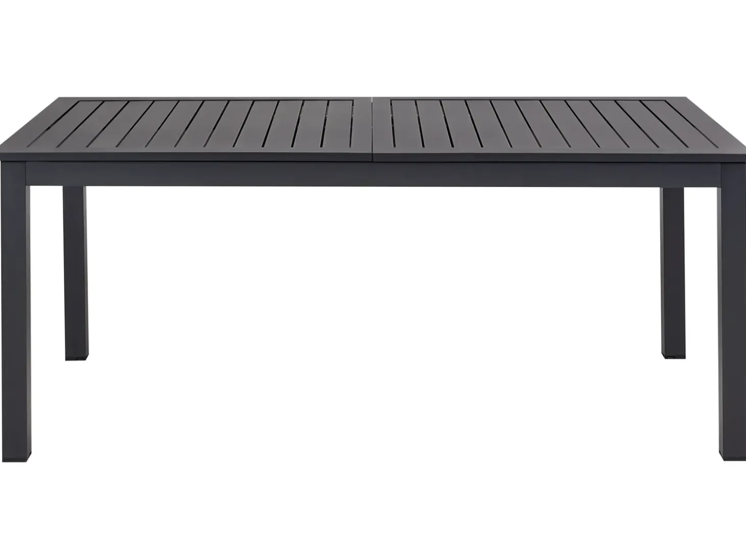 Havebord med udtræk SKALOMA 180/240 cm 90 cm Metal Mørkegrå