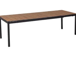 Havebord med udtræk TOFANE 198/248 cm 90 cm Brun