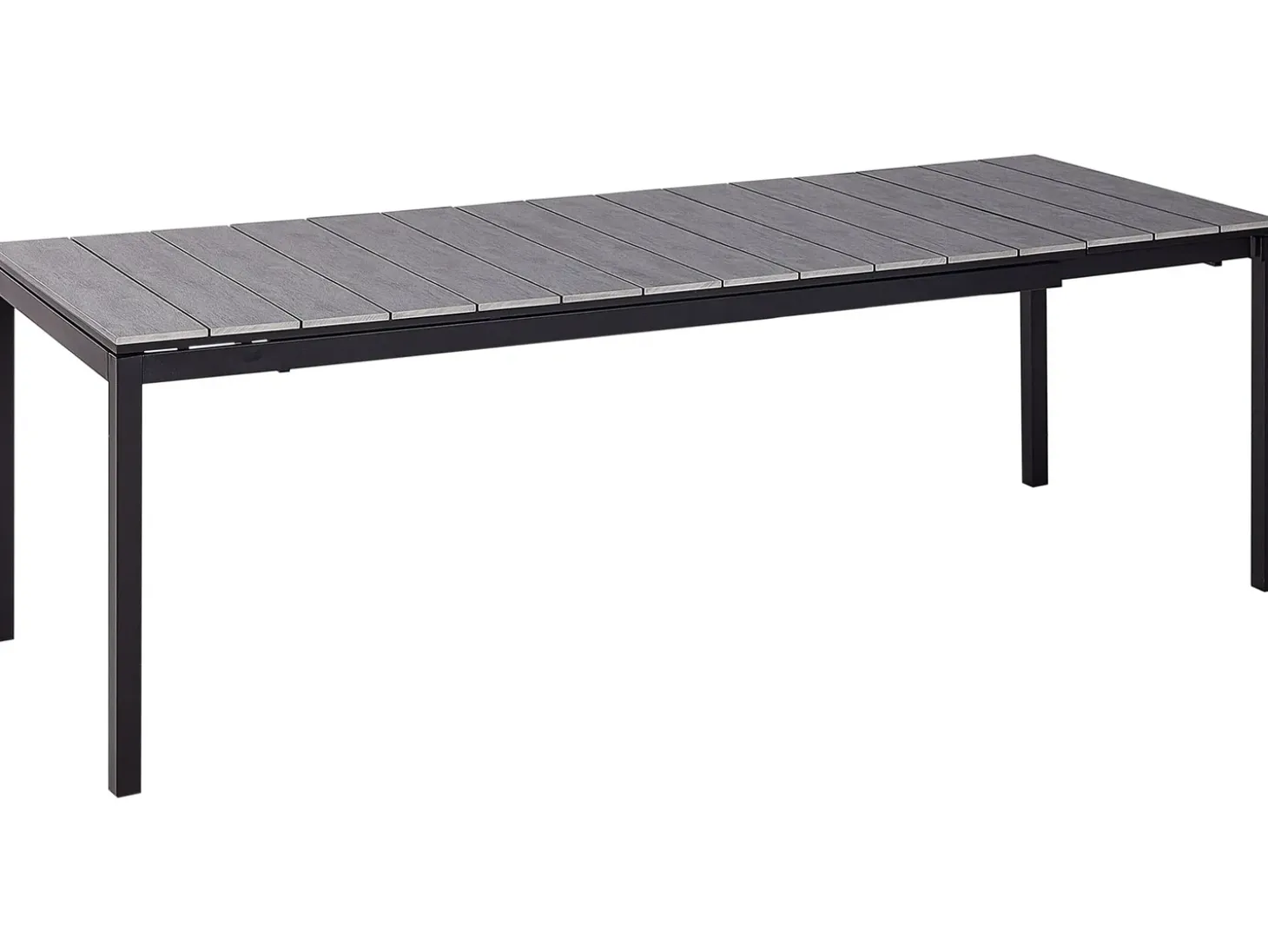 Havebord med udtræk TOFANE 198/248 cm 90 cm Grå