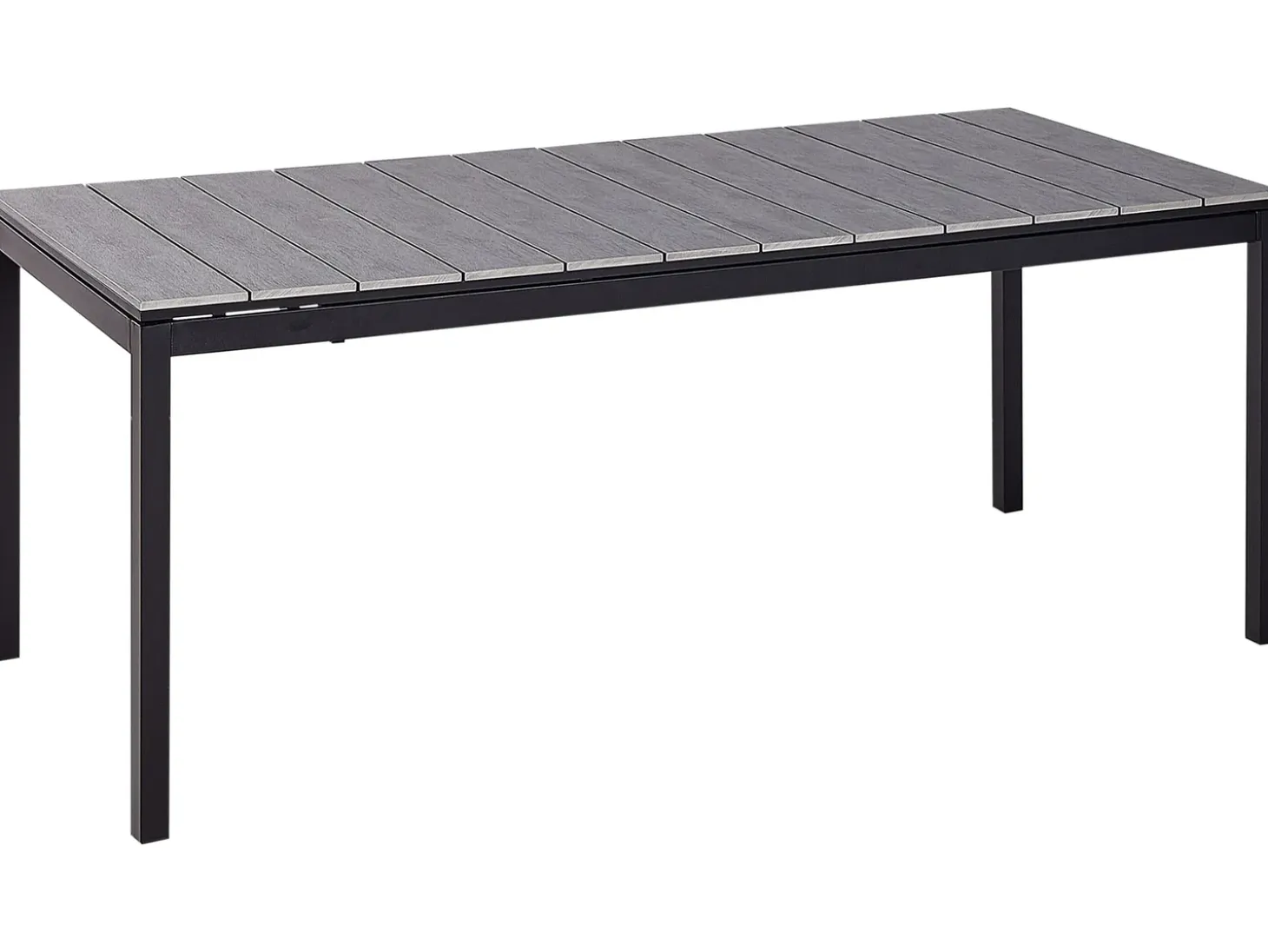 Havebord med udtræk TOFANE 198/248 cm 90 cm Grå