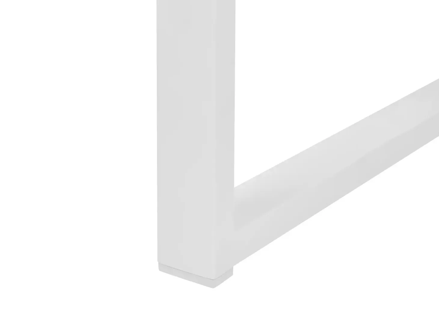 Havebord med udtræk VALCANETTO 180/240 cm 90 cm Metal Hvid