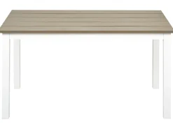 Havebord MESSINA 100 cm 52 cm Hvid