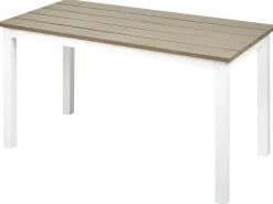 Havebord MESSINA 100 cm 52 cm Hvid