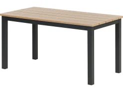 Havebord MESSINA 100 cm 52 cm Sort