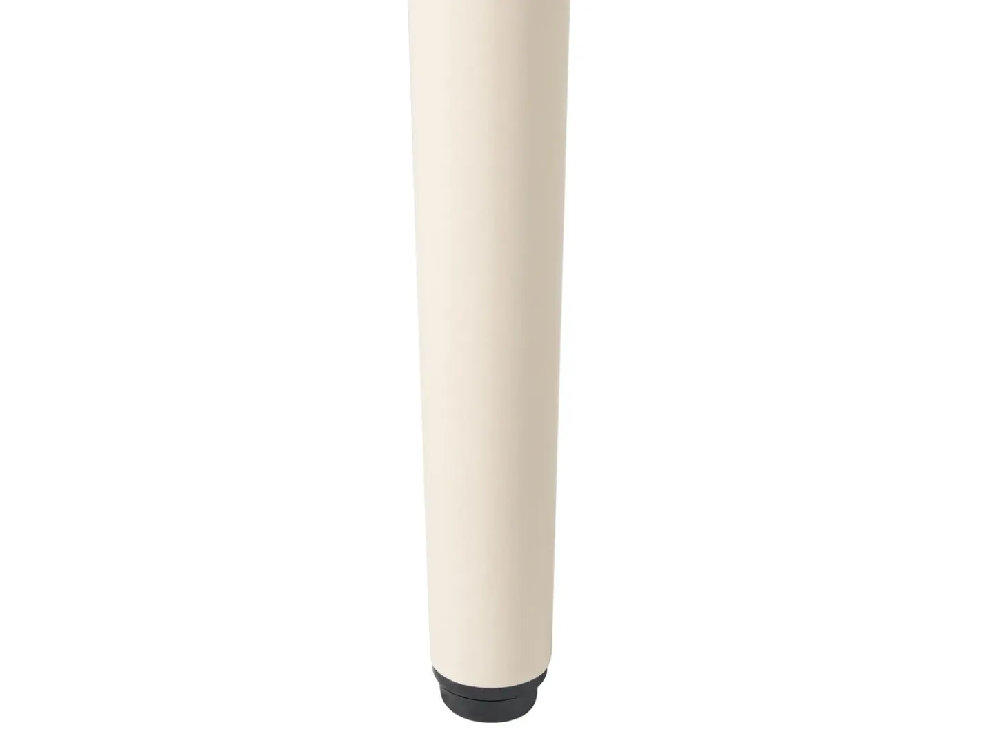Havebord NATURNO 80 cm 80 cm Metal Lys Beige