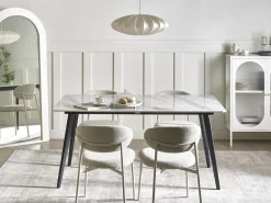 Havebord RODALLO 160 cm 90 cm Sten Grå marmor