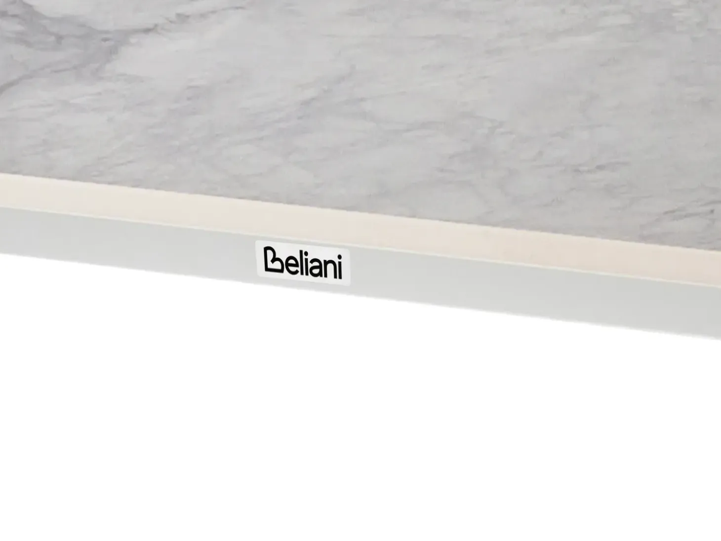 Havebord RODALLO 160 cm 90 cm Sten Hvid marmor