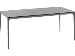 Havebord SOVARETO 180 cm 90 cm Sten effekt Mørkegrå