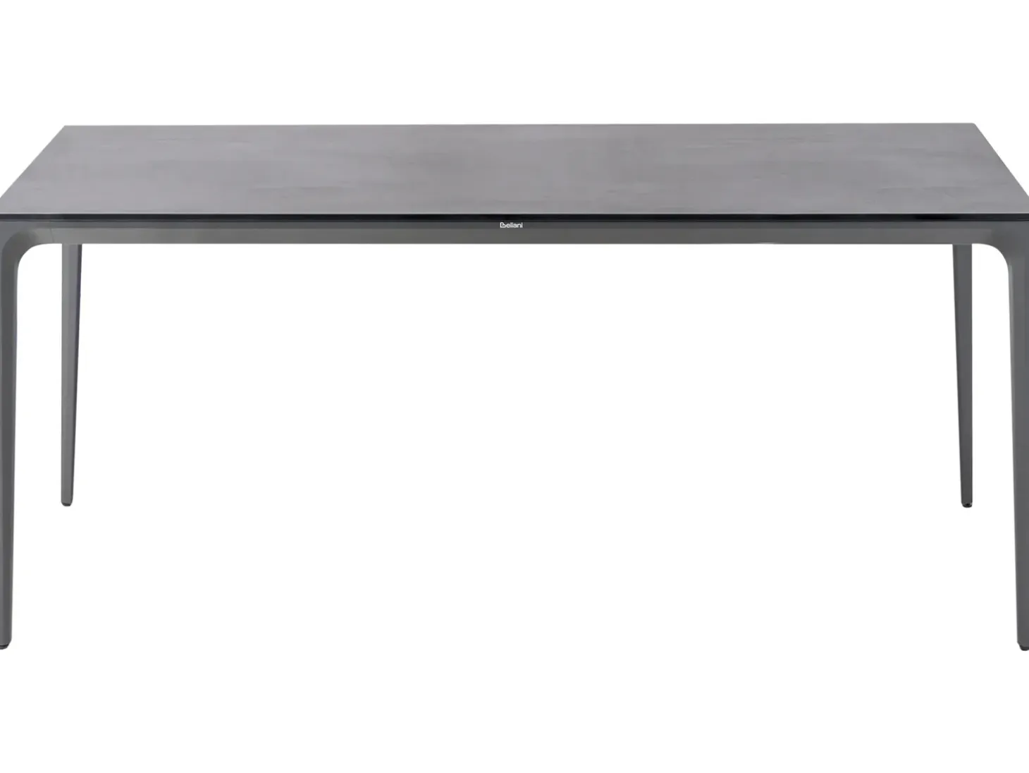 Havebord SOVARETO 180 cm 90 cm Sten effekt Mørkegrå