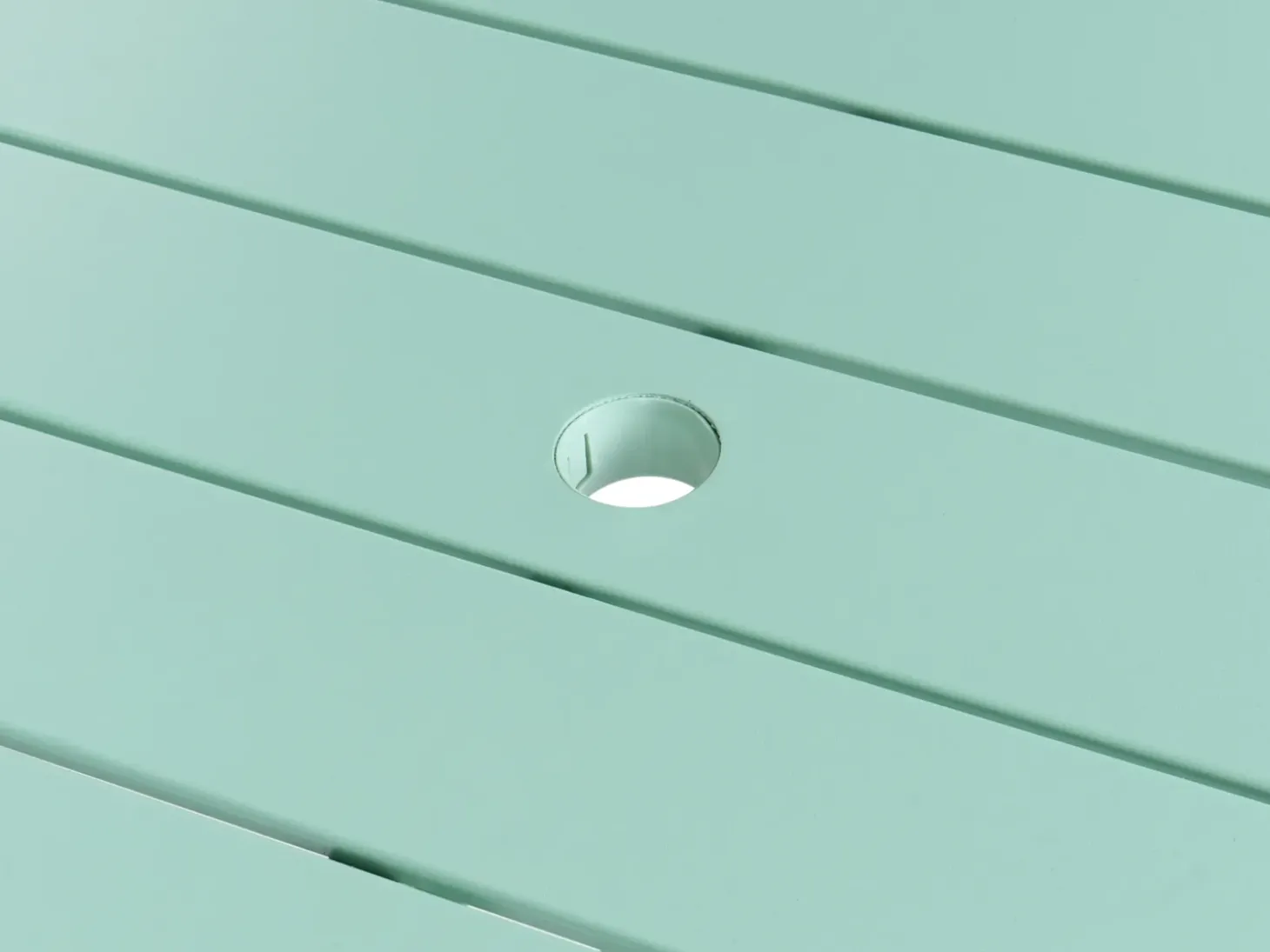 Havebord TERENZO 160 cm 90 cm Metal Mintgrøn