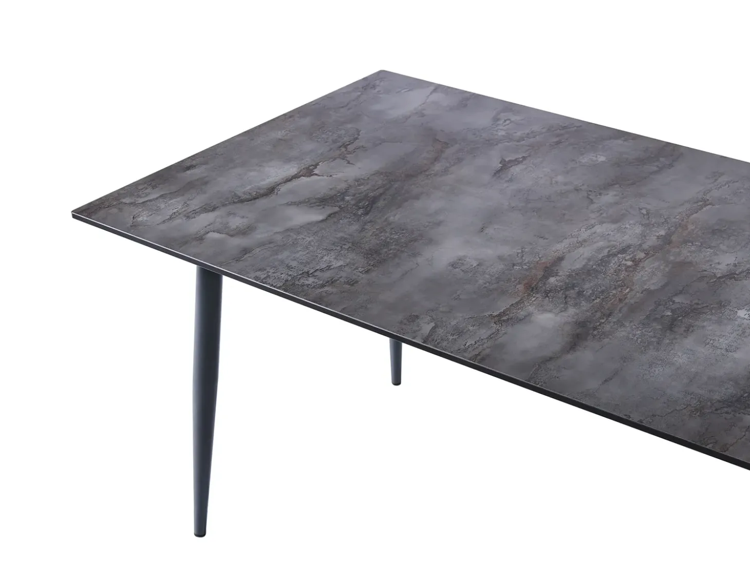 Havebord TOLENTINO 180 cm 90 cm Sten effekt Grå