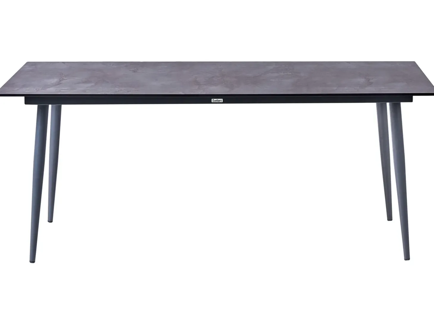 Havebord TOLENTINO 180 cm 90 cm Sten effekt Grå