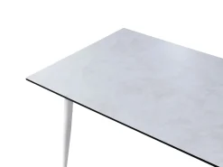 Havebord TOLENTINO 180 cm 90 cm Sten effekt Lysegrå