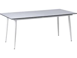 Havebord TOLENTINO 180 cm 90 cm Sten effekt Travertin Effekt