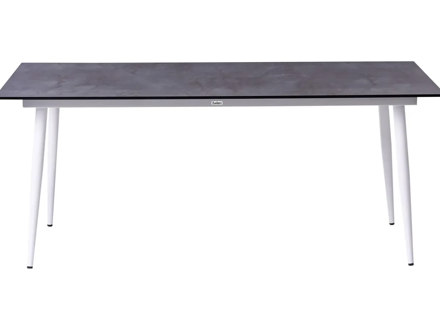 Havebord TOLENTINO 180 cm 90 cm Sten effekt Grå