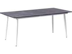 Havebord TOLENTINO 180 cm 90 cm Sten effekt Grå