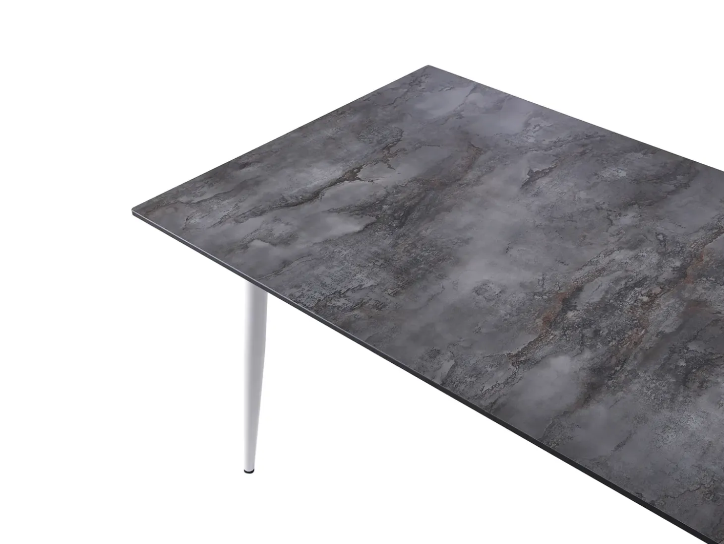 Havebord TOLENTINO 180 cm 90 cm Sten effekt Grå