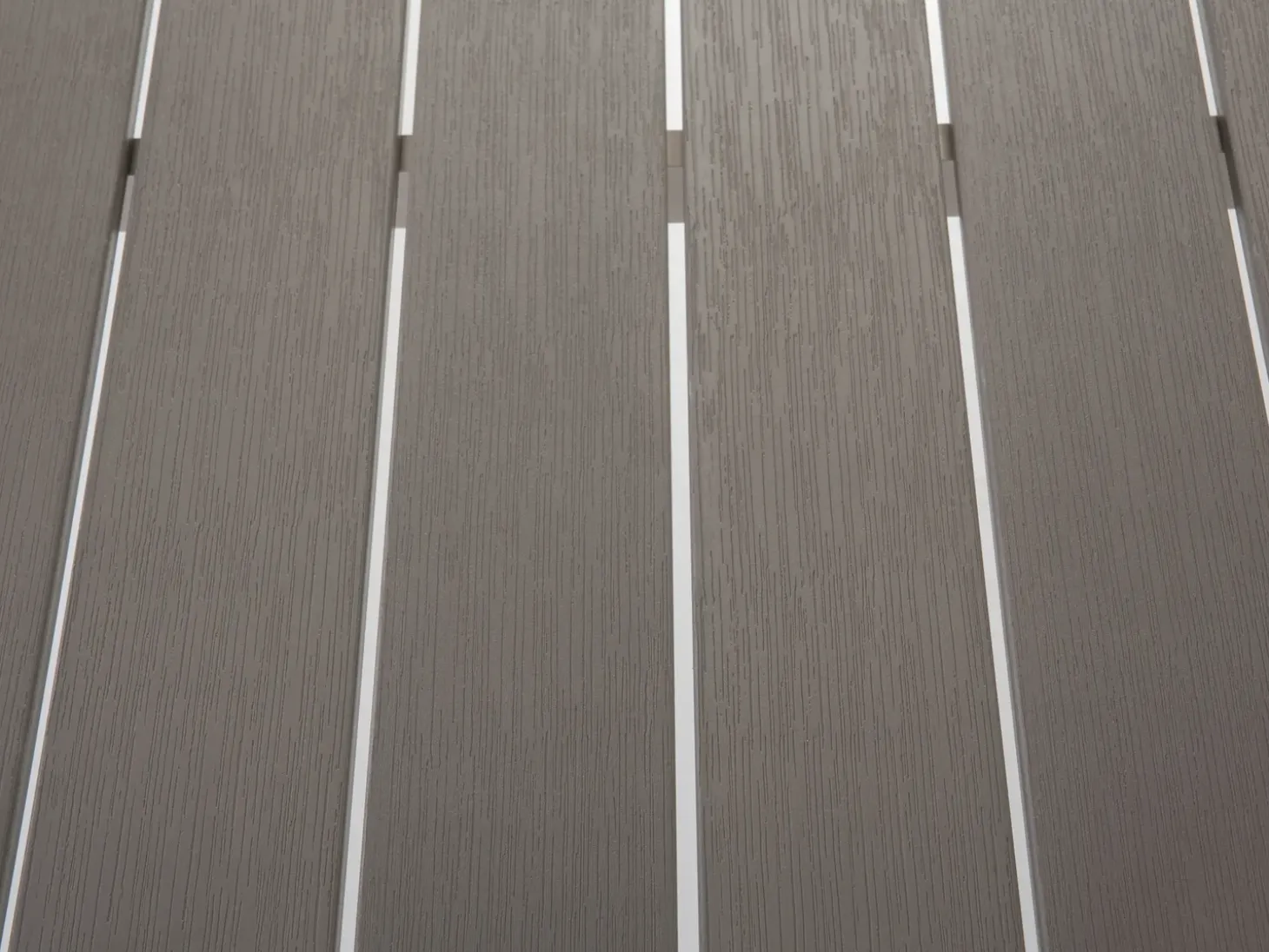 Havebord VERNIO 180 cm 90 cm Metal Grå