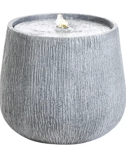 Havefontæne LED CASCATA Grå