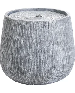 Havefontæne LED CASCATA Grå