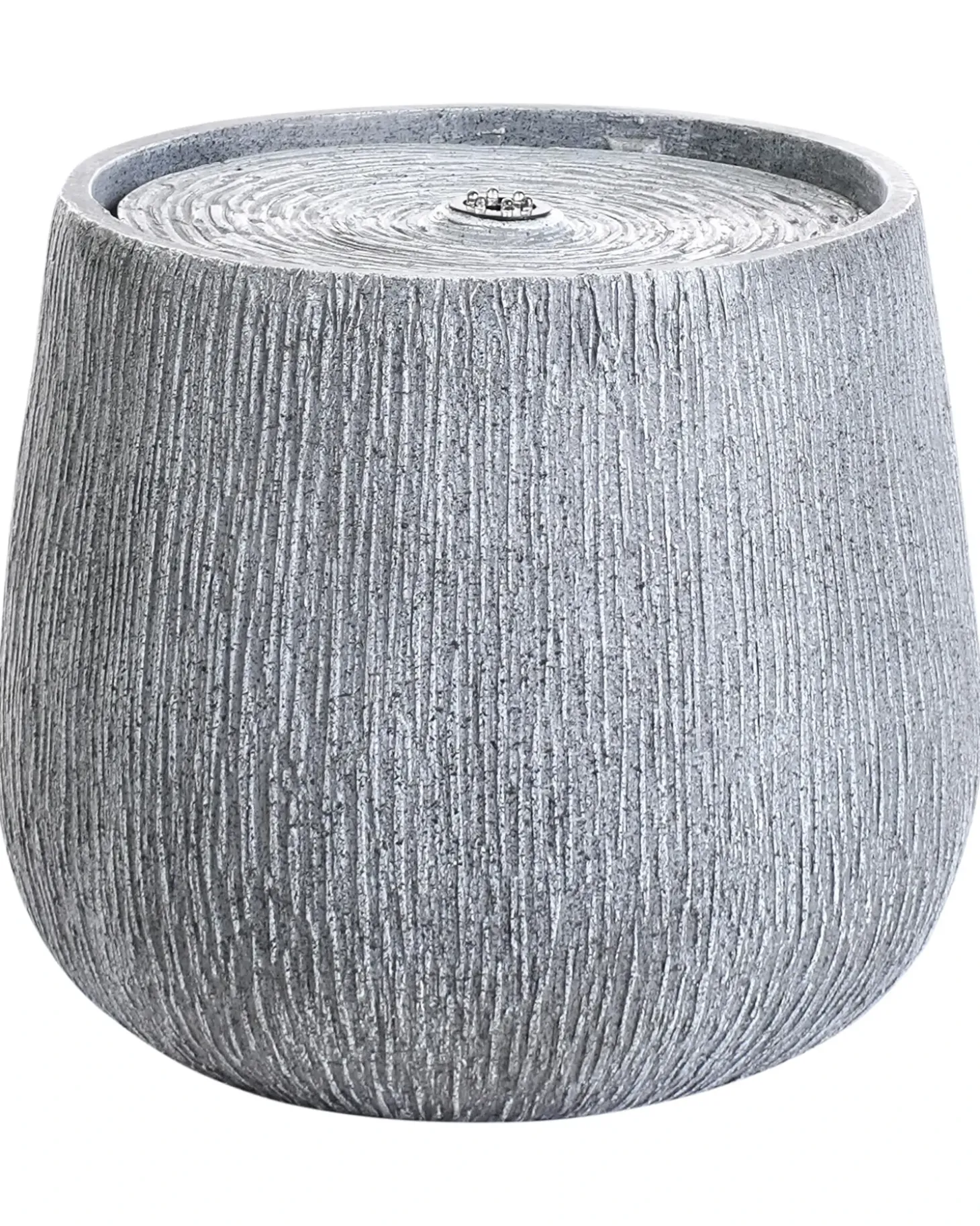 Havefontæne LED CASCATA Grå