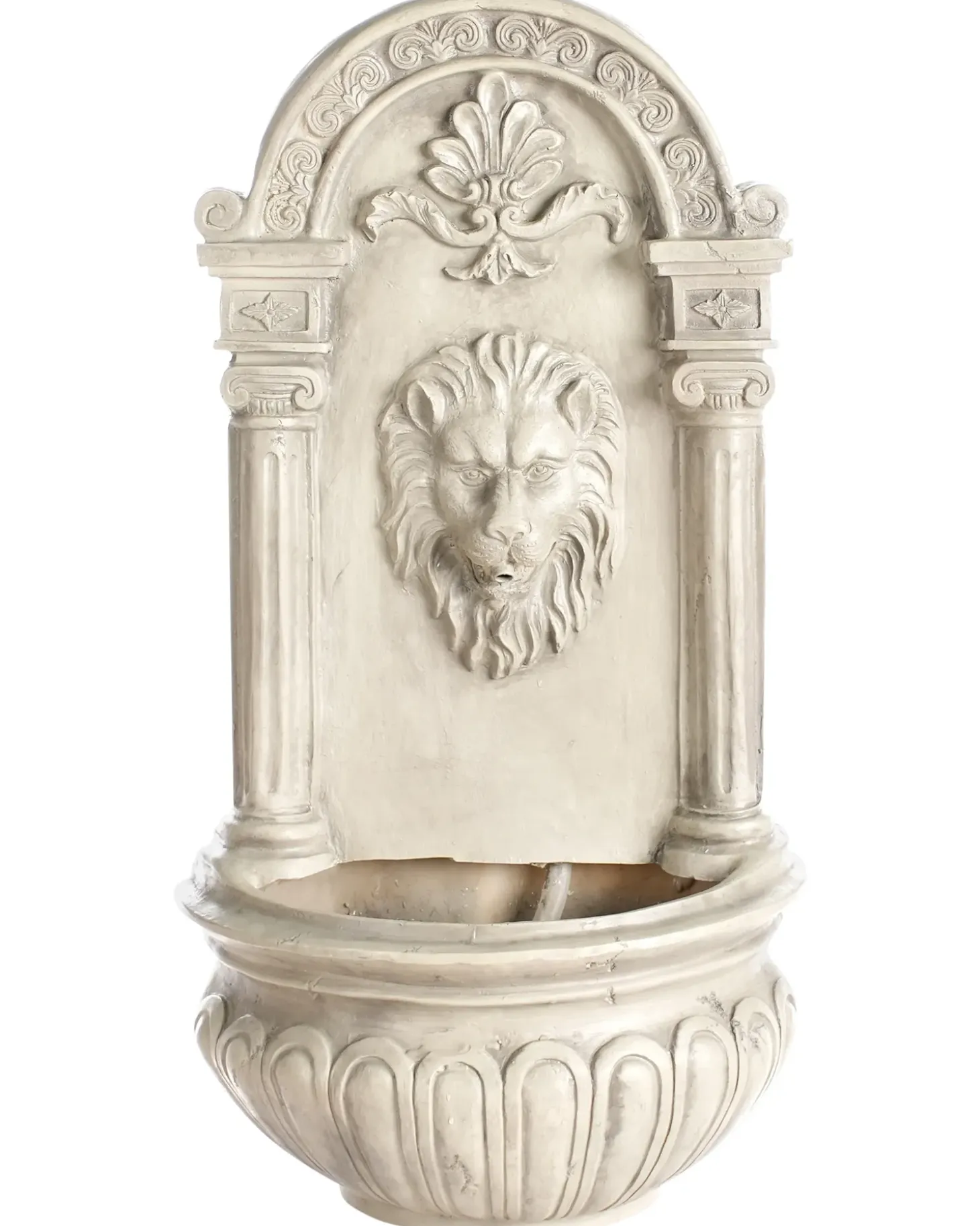 Havefontæne LED MARMORE Lys Beige